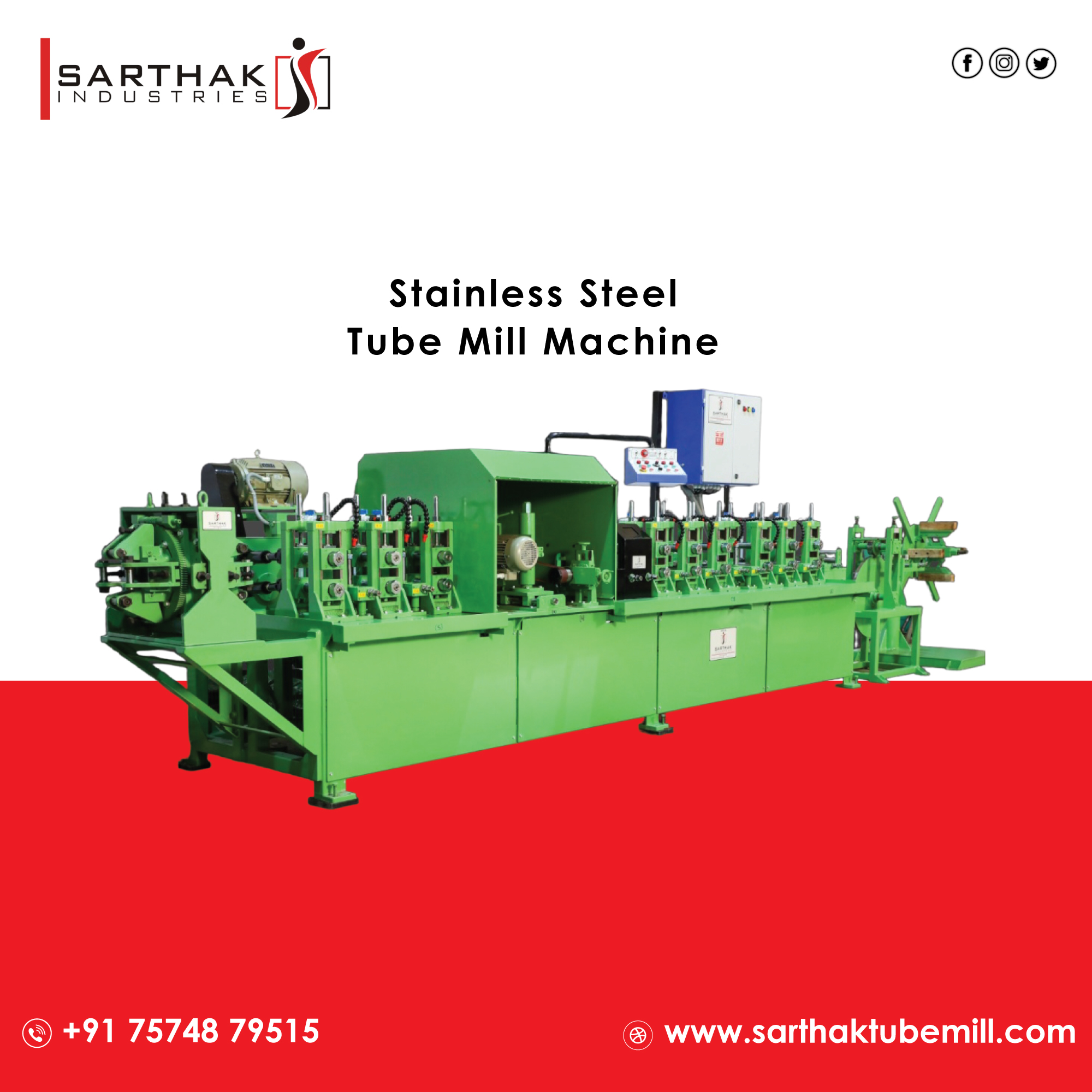 Find the Best Stainless Steel Pipe Making Machine Near Me India, Ahmedabad