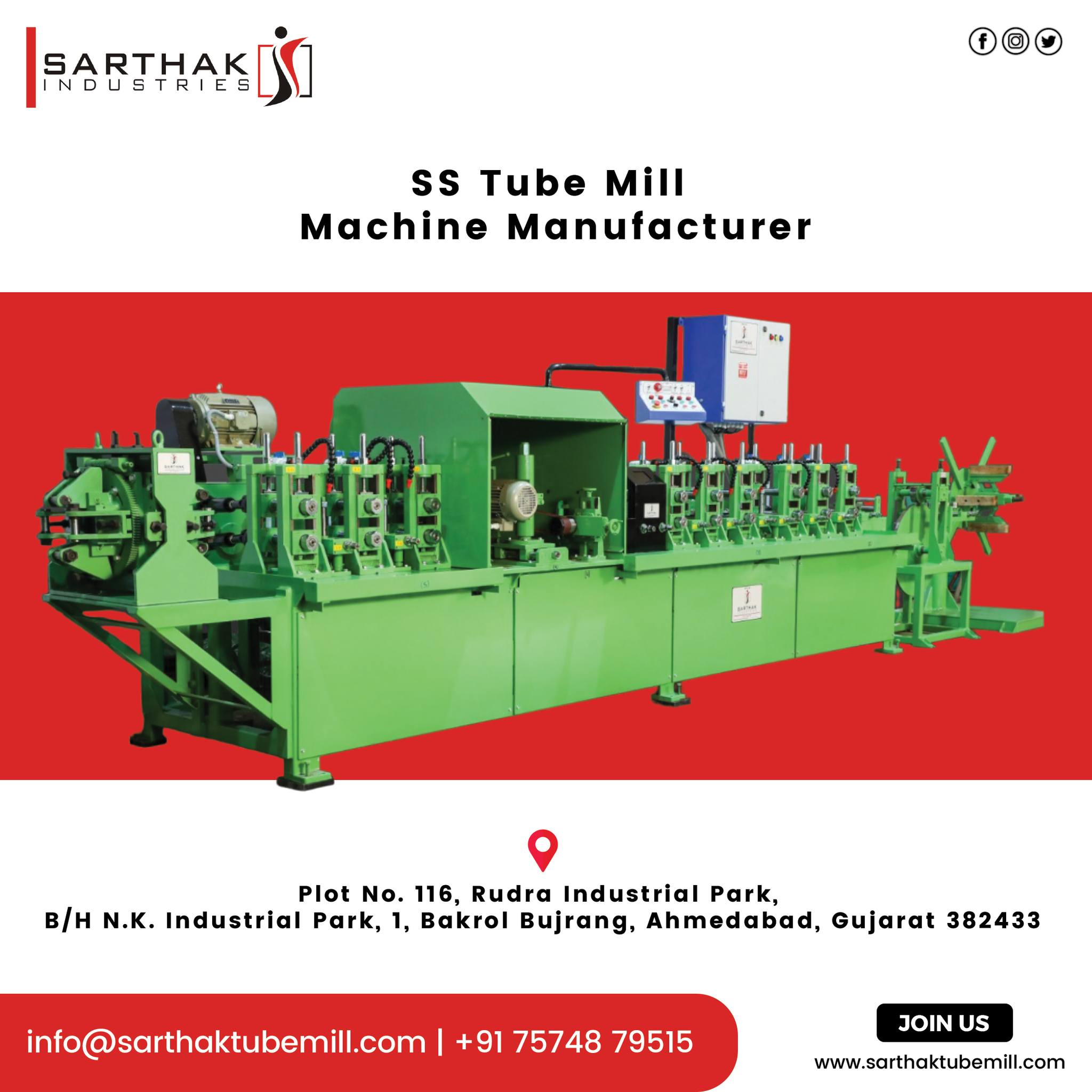 Discover Top Tube Mill Manufacturers Near Me: Your Ultimate Guide From Ahmedabad, India